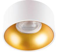Kanlux 27576 Riti Plafonnier GU10, Par 16 or (mat), blanc mat