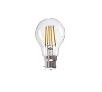Kanlux Ampoule LED Filament A60 B22 - 7W - Blanc Chaud - Verre Transparent - 810lm