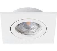 Kanlux Dalla carré Spot encastré MR16 orientable Lampe encastrée Blanc mat