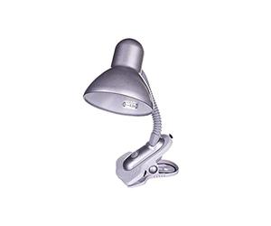 Kanlux lampe a pince de table bureau enfant noir-bleu-rose-gris ampoule led e27 - gris alu