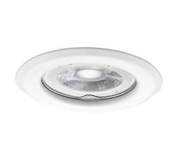 Kanlux Spot ARGUS II - Anneau Décoratif GU10 - Design Classique - Acier - 82mm