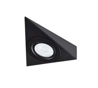 Kanlux Spot sous-meuble ZEPO - Acier Noir - G4 - 12V - 130x130mm