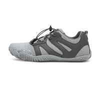 KANLVU Barefoot Femme Homme Séchage Rapide Chaussures Minimalistes Baskets Bout Large En Mesh Respirant Légères Réglables Chaussures Pieds Pour La Piscine, Le Surf(43EU,Gray)