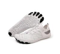 KANLVU Chaussures De Tai Chi Confortables pour Femmes Chaussures Kung Fu Chaussures d'arts Martiaux avec Semelle Souple, Tige Respirante Et Sangles Réglables(Blanc,40 EU)