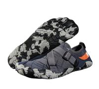 KANLVU Chaussures De Tai Chi pour Femmes, Chaussures Kung Fu à Cinq Doigts pour Hommes Confortables Respirantes pour d'arts, Yoga, L'entraînement en Salle De Sport(Gray,44 EU)