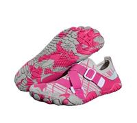 KANLVU Chaussures De Tai Chi pour Femmes, Chaussures Kung Fu à Cinq Doigts pour Hommes Confortables Respirantes pour d'arts, Yoga, L'entraînement en Salle De Sport(Pink,38 EU)