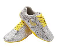 KANLVU Chaussures De Tai Chi pour Femmes Et Hommes Légères Kung Fu Chaussures d'arts Martiaux pour L'entraînement, Le Sport, La Compétition Chaussures De Taekwondo(43EU,A)