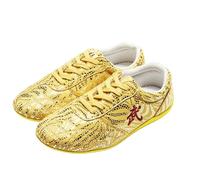 KANLVU Chaussures De Tai Chi pour Femmes Et Hommes Légères Kung Fu Chaussures d'arts Martiaux pour L'entraînement, Le Sport, La Compétition Chaussures De Taekwondo(38 EU,H)