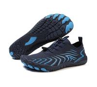 KANLVU Chaussures Minimalistes Barefoot Femme Homme Plage Séchage Rapide Maille Respirante Chaussure Aquatique Unisexe Chaussures Pieds Pour L'extérieur Randonnée Alpinisme(Bleu,44 EU)