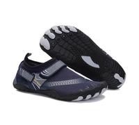 KANLVU Chaussures Minimalistes Hommes Femmes Séchage Rapide Barefoot Shoes Antidérapantes Chaussures Pieds, Chaussure Aquatique Pour La Piscine Fitness équitation Yoga(Bleu,46 EU)
