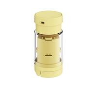 KANLVU Coupe Comprimé En Acier Inoxydable Sécurité Tranchant Caché Coupe Cachet Pour Les Petites Pilules Avec Distributeur Et Gobelet Amovible Coupe Medicaments(Rouge)