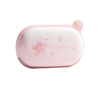 KANLVU Coupe Comprimé Pour Les Petites Et Grandes Pilules, Coupe-Pilule Avec Distributeur Coupe Medicaments Pour Coupe Les Pilules, Vitamines, Avec Démontage Tampon En Silicone(Pink)