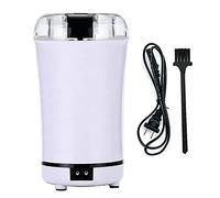 KANLVU Électrique Broyeur Medicament Poudre Fine Par Coupe Medicaments Portable Coupe Cachet Pour La Médecine Coupe Comprimé Avec Lames En Acier Inoxydable(Blanc)