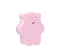 KANLVU Éponge De Bain Exfoliante Magique, Réutilisable 3D Ultra Douce Eponge Exfoliante Corps Pour Tous Les Types De Peau éponge Exfoliante Pour Le Corps Brosse De Douche(Pink)