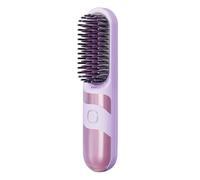 KANLVU Lisseur Cheveux Sans Fil Avec PoignéE Ergonomique, 3 Réglages De Chaleur Mini Brosse Lissante Pour Cheveux Pour Un Coiffage Rapide, Portable Fer A Lisser Chauffage Rapide(Purple)