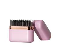 KANLVU Lisseur Cheveux Sans Fil, Portable Hair Straightener Avec Technologie De Chauffage Rapide En 20 Secondes, 3 Températures Mini Brosse Lissante Pour Cheveux(Pink)