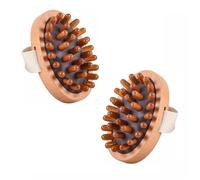KANLVU Maderotherapie Corps Manuel en Bois Peigne Méridien pour Le Flux Lymphatique, Les Douleurs Musculaires Et Le Raffermissement De La Peau Brosse De Massage(2pcs,B)
