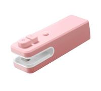 KANLVU Mini Scelleur, Rechargeable Par Usb Mini Machine De Scellement Avec Cutter Et Aimant, Scelleuse Thermique Pour Fraîcheur Et Stockage Des Aliments Soudeuse Sac Plastique(Pink)