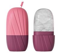 KANLVU Moule En Silicone Pour Ice Roller Visage, Flexible Et Réutilisable Massage Pour Rouleau à Glace Apaiser Les Coups De Soleil, Glaçon Visage Réutilisable Pour Resserrer Les Pores(Purple)
