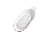 KANLVU Râpe à Ail En Céramique, Râpe à Gingembre Ou Pour Jus Et Pâte D'ail, Assiette Gratte Ail Manuelle Pour Oignons, Fromage, Légumes, Fruits, Chocolat, Citron, Wasabi(E)