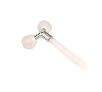 KANLVU Rouleau De Jade Visage Et Le Cou En Forme De V Massage Ergonomique En Pierre Ice Roller Visage Pour Sculpter La MâChoire Et Favoriser Le Drainage Lymphatique(G)