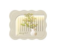 KANLVU Simple Petit Frais Pas De Perforation Cache Compteur Electrique Mural Magnétique Cache Tableau Electrique Decoratif Salon Couvercle De Panneau électrique pour Mur(70 * 50cm,F)