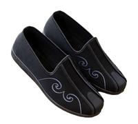 KANLVU Traditionnelles Chinoises Chaussures Kung Fu pour Hommes Et Femmes Vieille Pékin Tai Chi Chaussures d'arts Confortables pour Wing Chun Qi Gong(38 EU)