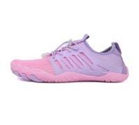 KANLVU Unisexe Chaussures Minimalistes Femmes Hommes Séchage Rapide Maille Respirante Barefoot Shoes Légères Chaussures Pieds Antidérapantes, Chaussure Aquatique(44 EU,Pink)