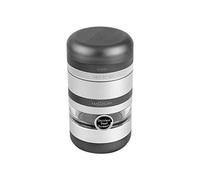 Kannastör® GR8TR® V2 Series Grinder with Jar Screen Chamber and Stainless Easy Change Screen | Grinder Herb Argent Kannastör