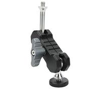 Kannlbaox Aluminium Alloy Magic Arm Ballhead Support Cage, Professional Expansion Stand Bracket with 360 - Degree Rotating Ballhead, Multifunctional Accessory for Camera, Smartphone, LED Lig