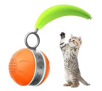 Kanoauo Boule Qui Bouge pour Chien,Balle Intelligente pour Chien Jeu Roulant - Jeu d'Intérieur Intelligent avec Lumières pour Petits Moyens Grands Animaux Enrichissement Anti Ennui