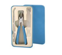 Kanoauo Coupe-Ongles Incliné - Coupe-Ongles en Acier Inoxydable,Dispositif Portable Anti-Éclaboussure pour Couper et Soigner les Ongles de Main pour Hommes Femmes Seniors Maison Voyage Salon