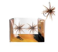 Kanoauo Leurre oursin,2 leurres de pêche en Silicone Souple flottants réalistes,Bass Dice Baits | pour Pêche en Lac Voyage Pêche à la Dandinette au Lancer à la Traîne Rivière Eau Douce Eau