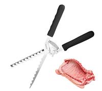 Kanoauo Outil de Dénerbage pour Côtes,Accessoire Résistant À La Chaleur | Outils De Barbecue avec Poignée Ergonomique | pour Cuisson De Viande, Porc, Boeuf, Steak, Agneau, Usage Quotidien Au