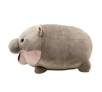 Kanoauo Peluche Hippo | Peluche Animaux Doudou Mignon pour | Compagnon de Sommeil Déco Chambre Enfant Anniversaire Saint-Valentin Fille Garçon Baby