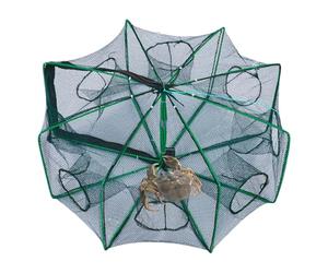 Kanoauo Piège à Écrevisses - Filet-Épervier Cage - Piège de Pêche Multifonction pour Écrevisses, Crevettes, Lacs et Étangs