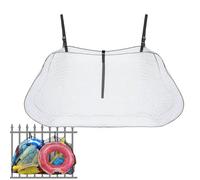 Kanoauo Sac de Rangement pour Flotteurs Piscine,7 Pezzi Microaghi Idratanti per Pelle Rassodante | Filet De Stockage pour Flotteurs,pour Équipement De Plage Parc Aquatique Lac Terrasse Arrière-Cour