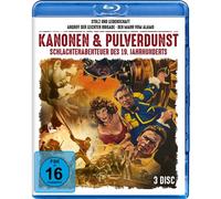 KANONEN & PULVERDUNST - + SCHLACHTENABENTEUER DES 19. JA 3 BLU-RAY NEUF