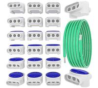 Kanoo® Kit d'Installation pour Robot Tondeuse avec Câble de Délimitation de 1m + 20 Connecteur - Fixation Facile, Résistant Aux Intempéries, Accessoires pour Robot