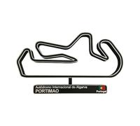 Kanoretech Circuit de Portimão, Maquette de Circuit de Course 3D, Décoration Automobile