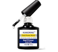 KANORINE™ Nail Primer Semi Permanent Nail Prep Déshydratant Air Dry Gel Équilibrant Vernis à Ongles Primer 10mlx1