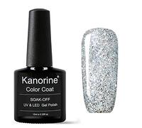 KANORINE Vernis Semi Permanent Vernis à ongles gel UV/LED Couleur Naturel French Gel color Gel Nail Polish Art Soak Off 10ml