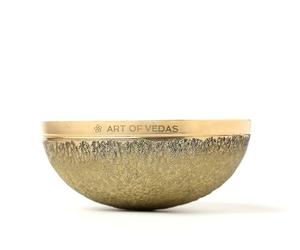 Kansa Vatki Outil de massage traditionnel ayurvédique, fabriqué à la main, bien-être naturel pour les pieds et zones réflexes, relaxation et soulagement du stress