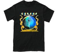 Kansas Band Point of Know Return Men's T-Shirt Tee Manches Courtes(Large)