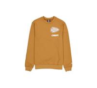 Kansas City Chiefs Pull à col Rond Unisexe NFL Logo Select Pull en Bronze Clair