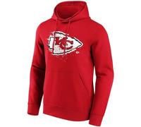 Kansas City Chiefs Sweat-shirt à capuche NFL - Splatter Crest Graphic, rouge, L