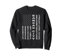 Kansas City, Kansas, Drapeau américain Sweatshirt