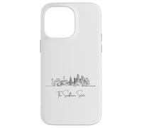 Kansas Home - Horizon noir - Souvenir d'art de voyage dessiné à la main Coque pour iPhone 14 Pro Max