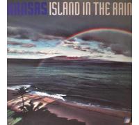 Kansas - Kansas - Island In The Rain promo release, same mixes, black print on white label - Frenetic
