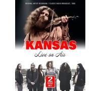 KANSAS - LIVE ON AIR/RADIO BROADCASTS 1980 2 CD NEUF